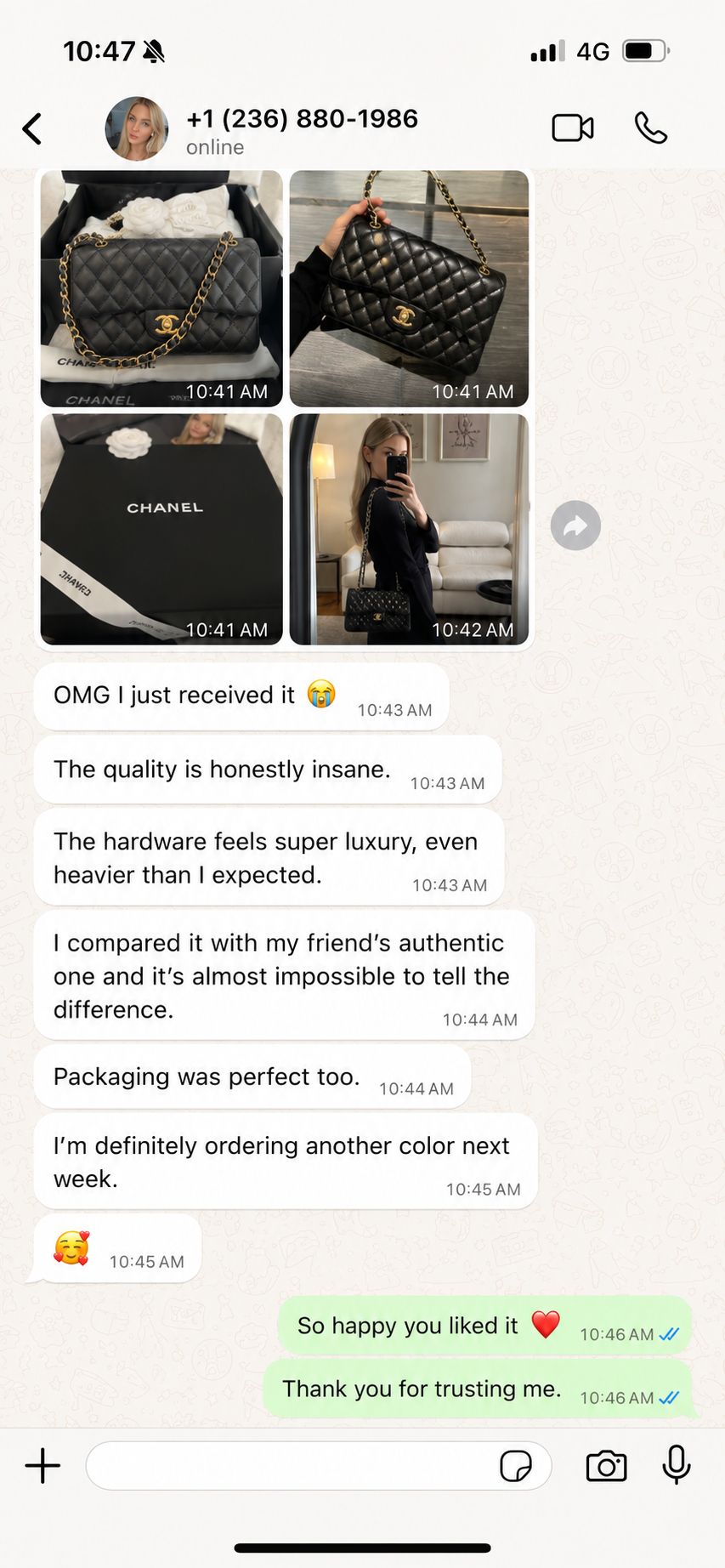 WhatsApp Client Conversation 1